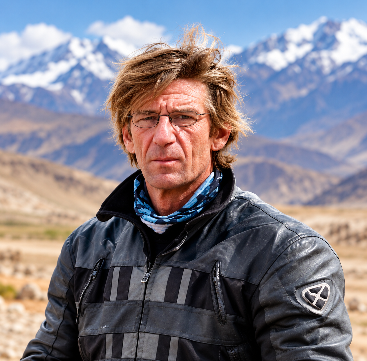 Jean Eisenberg, motorcycle tour leader